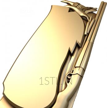 Memorial (PM_0032) 3D model for CNC machine